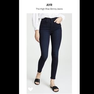 Ayr High Rise Skinny Jeans | W28 L28